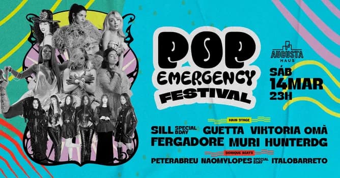 Imagem do POP EMERGENCY FESTIVAL | 14MAR