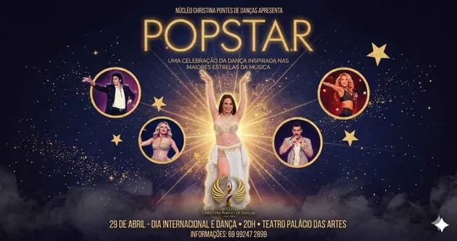 Imagem do POPSTAR BELLYDANCE ESPETACULO DE DANÇA