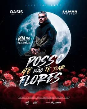 Imagem do Posso até não te dar flores