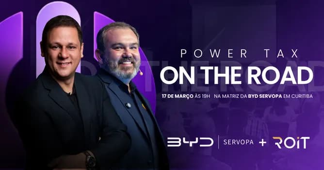 Imagem do Power Tax On The Road - BYD Curitiba/PR