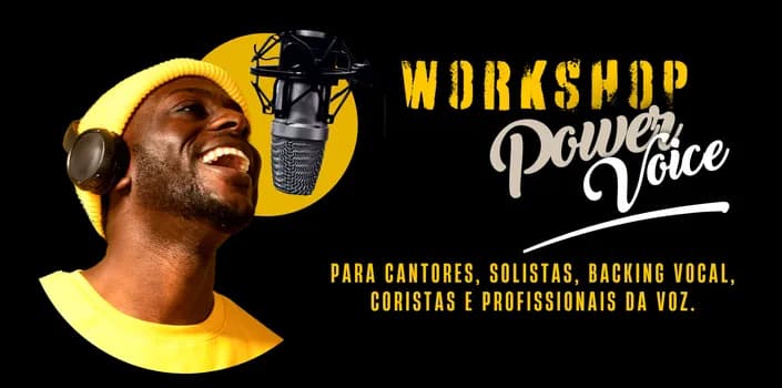 Imagem do Power Voice Workshop de Canto
