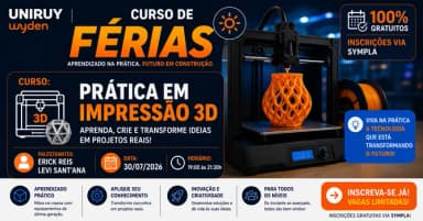 PRÁTICA EM IMPRESSÃO 3D em Salvador
