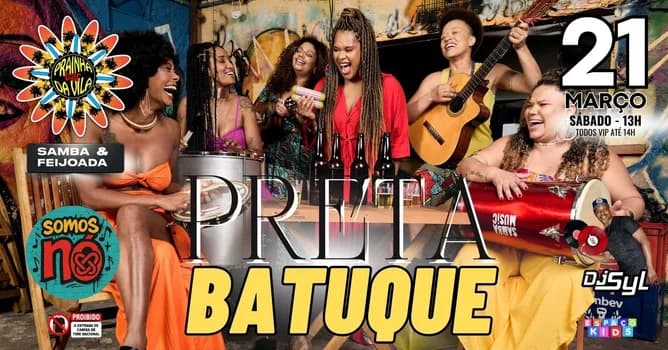 Imagem do Preta Batuque no Prainha da Vila!!!