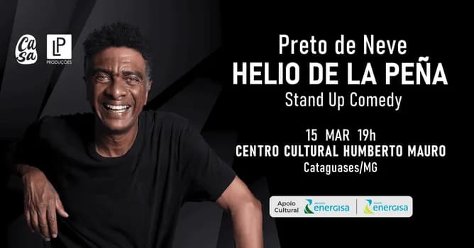 Imagem do PRETO DE NEVE - HELIO DE LA PEÑA EM CATAGUASES