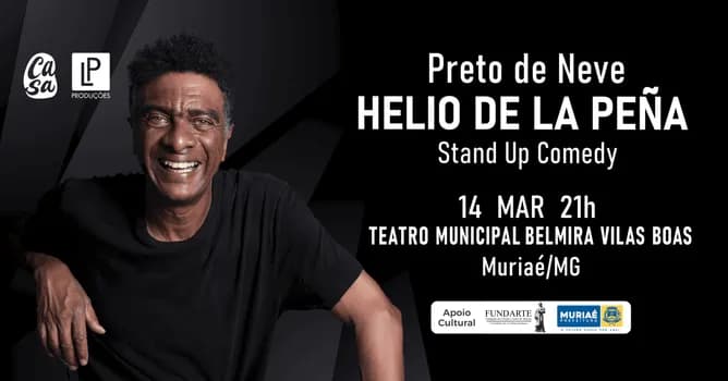 Imagem do PRETO DE NEVE -  HELIO DE LA PEÑA EM MURIAÉ