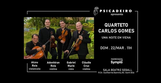 Imagem do QUARTETO CARLOS GOMES - UMA NOITE EM VIENA