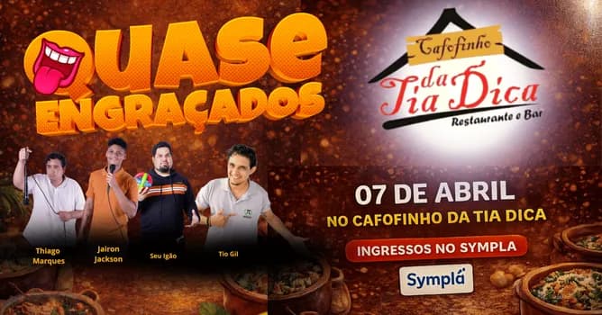 Imagem do QUASE ENGRAÇADOS - CAFOFINHO DA TIA DICA