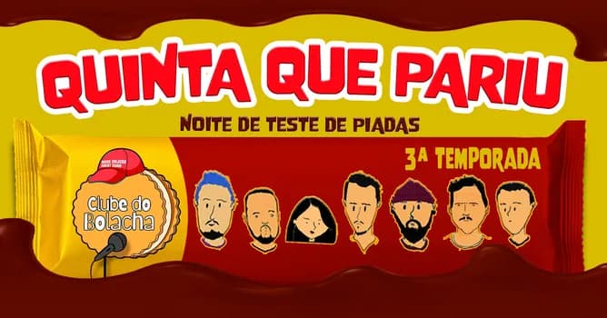 Imagem do QUINTA QUE PARIU STAND UP CLUBE DO BOLACHA