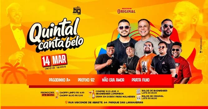 Imagem do QUINTAL CANTA BELO