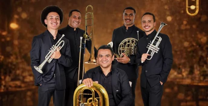 Imagem do QUINTETO BRASSÍLIA: show e bistrô