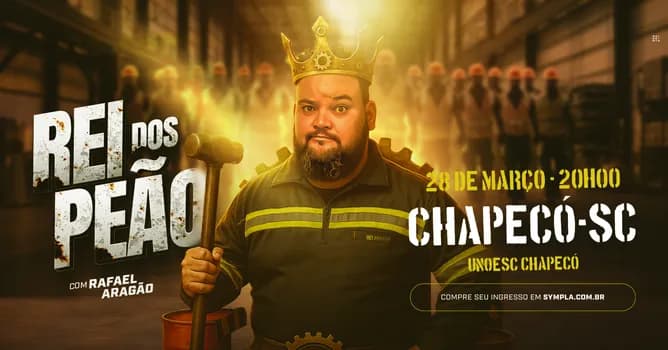 Imagem do RAFAEL ARAGÃO - REI DOS PEÃO - em CHAPECÓ/SC