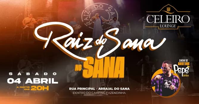 Imagem do RAIZ DO SANA AO VIVO NO SANA!