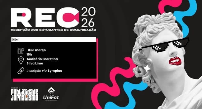 Imagem do REC - RECEPÇÃO AOS ESTUDANTES DE COMUNICAÇÃO 2026