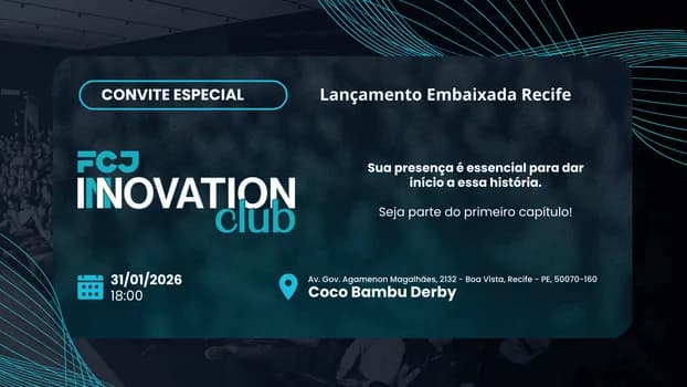 Imagem do Recife-Lançamento FCJ Innovation Club