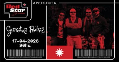 Red Star Sessions - Garotos Podres em São Paulo