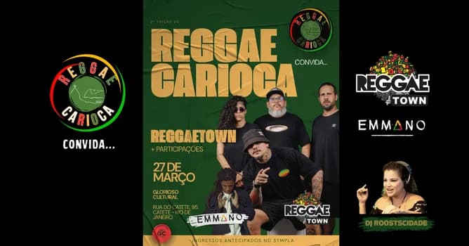 Imagem do REGGAE CARIOCA CONVIDA... 2º EDIÇÃO