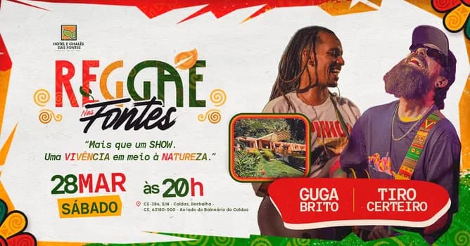 Imagem do REGGAE NAS FONTES - Onde o som encontra a natureza