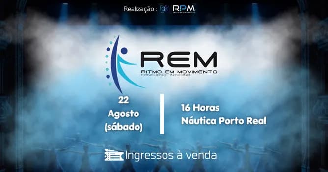 Imagem do REM - Ritmo em Moimento 2026