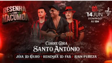 Resenha com Macumba em Rio de Janeiro