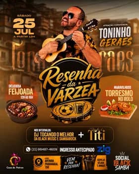 RESENHA DA VÁRZEA em São Paulo