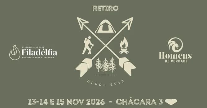 Imagem do Retiro de Homens Filadelfia 2026