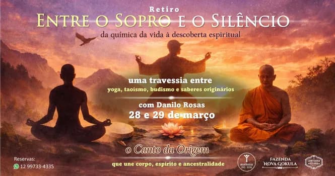 Imagem do Retiro ENTRE O SOPRO E O SILÊNCIO