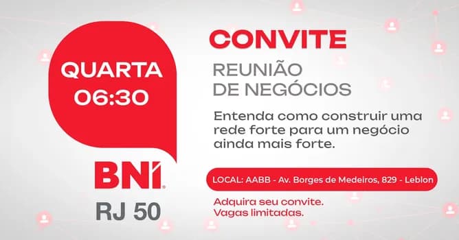 Imagem do Reunião Presencial BNI50 11/03 na AABB