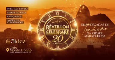 Réveillon Celebrare 2027 em Rio de Janeiro