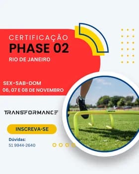 Rio - Certificação Phase 02 Transformance - Turma 5 em Rio de Janeiro