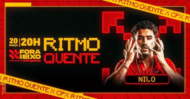 Imagem do RITMO QUENTE com NILO (20/03)