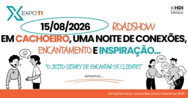 Roadshow HDI-ES 2026 - Cachoeiro ES em Cachoeiro de Itapemirim