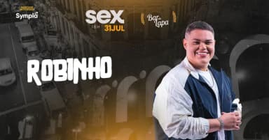 ROBINHO NO BAR DA LAPA em Rio de Janeiro