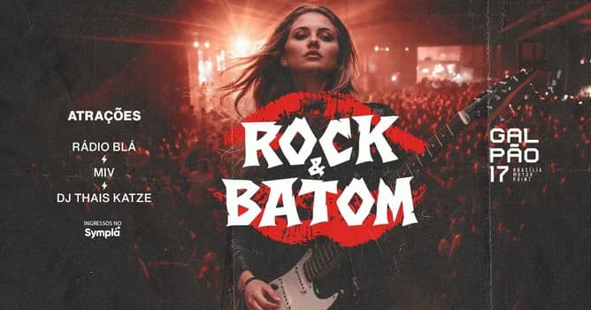 Imagem do Rock & Batom - Galpão 17