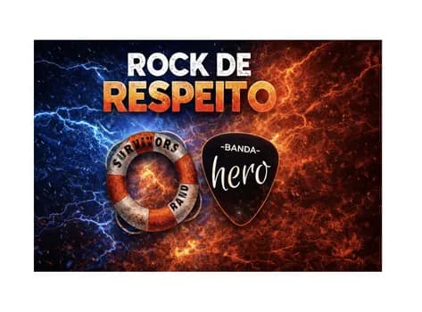 Imagem do ROCK de RESPEITO - Survivors Band  e  Banda Hero
