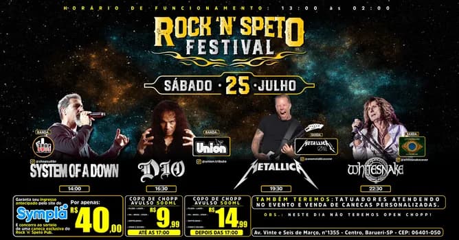 Imagem do ROCK N SPETO FESTIVAL