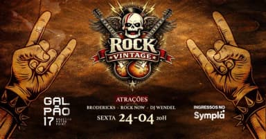 Rock Vintage- Galpão 17 em Brasília