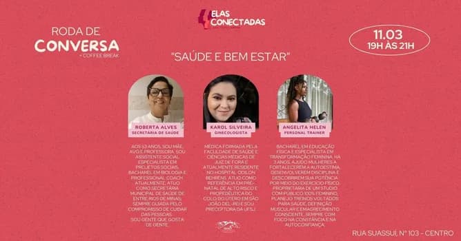 Imagem do RODA DE CONVERSA - SAÚDE E BEM ESTAR