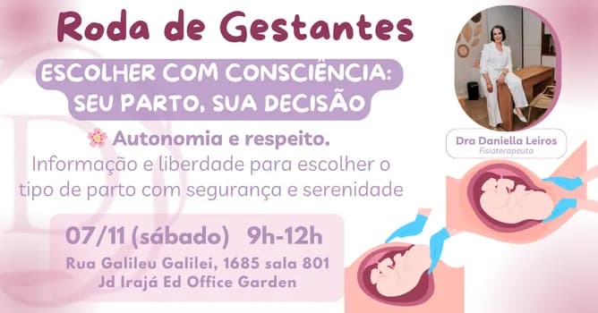 Imagem do Roda de Gestantes Novembro 2026