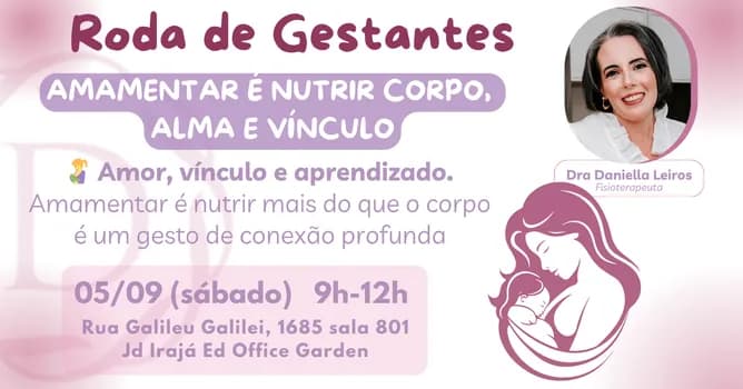 Imagem do Roda de Gestantes Setembro 2026
