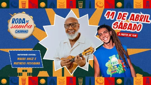 Imagem do RODA DE SAMBA COM MAURO DINIZ E MATHEUS PESSANHA
