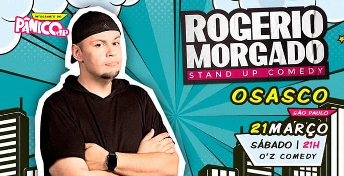 Imagem do ROGÉRIO MORGADO EM OSASCO - STAND UP COMEDY