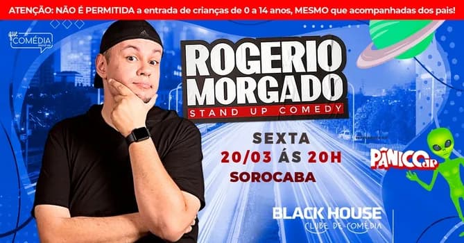 Imagem do ROGÉRIO MORGADO em SOROCABA - Stand up Comedy