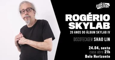 Rogério Skylab e os 20 anos do álbum Skylab IV em Belo Horizonte