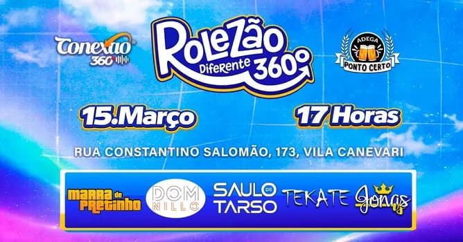 Imagem do ROLEZÃO DIFERENTE 360