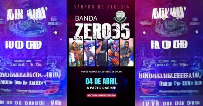 Imagem do SÁBADO DE ALELUIA - BANDA ZERO35
