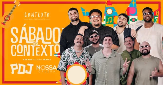 Imagem do Sábado no Contexto | 14.03 | Varanda Contexto Bar