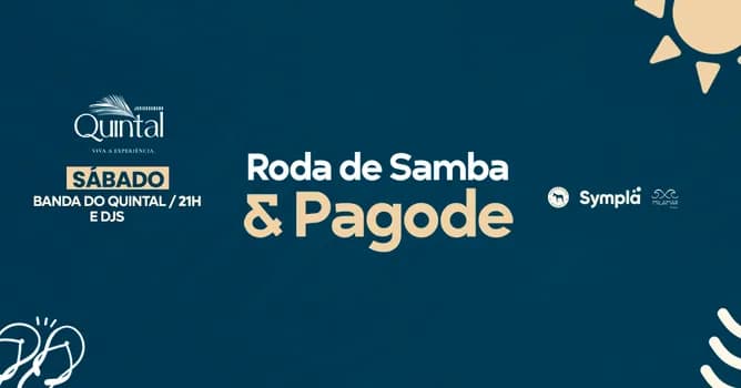 Imagem do SÁBADO - RODA DE SAMBA & PAGODE DO QUINTAL