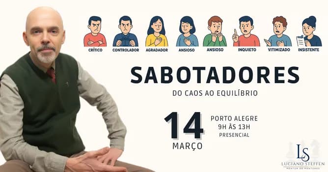 Imagem do SABOTADORES - DO CAOS AO EQUILÍBRIO
