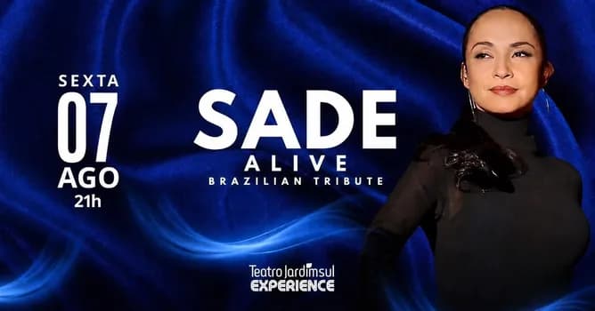Imagem do Sade Alive – Brazilian Tribute