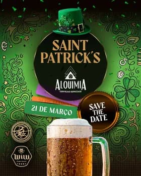 Imagem do Saint Patrick´s Day - Alquimia
